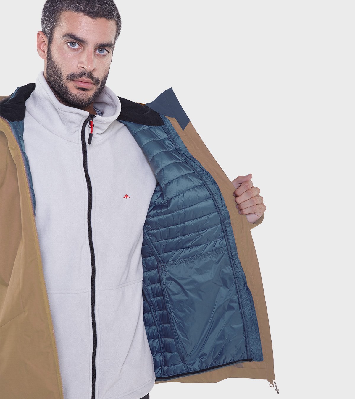 Campera de hombre Eros 3en1