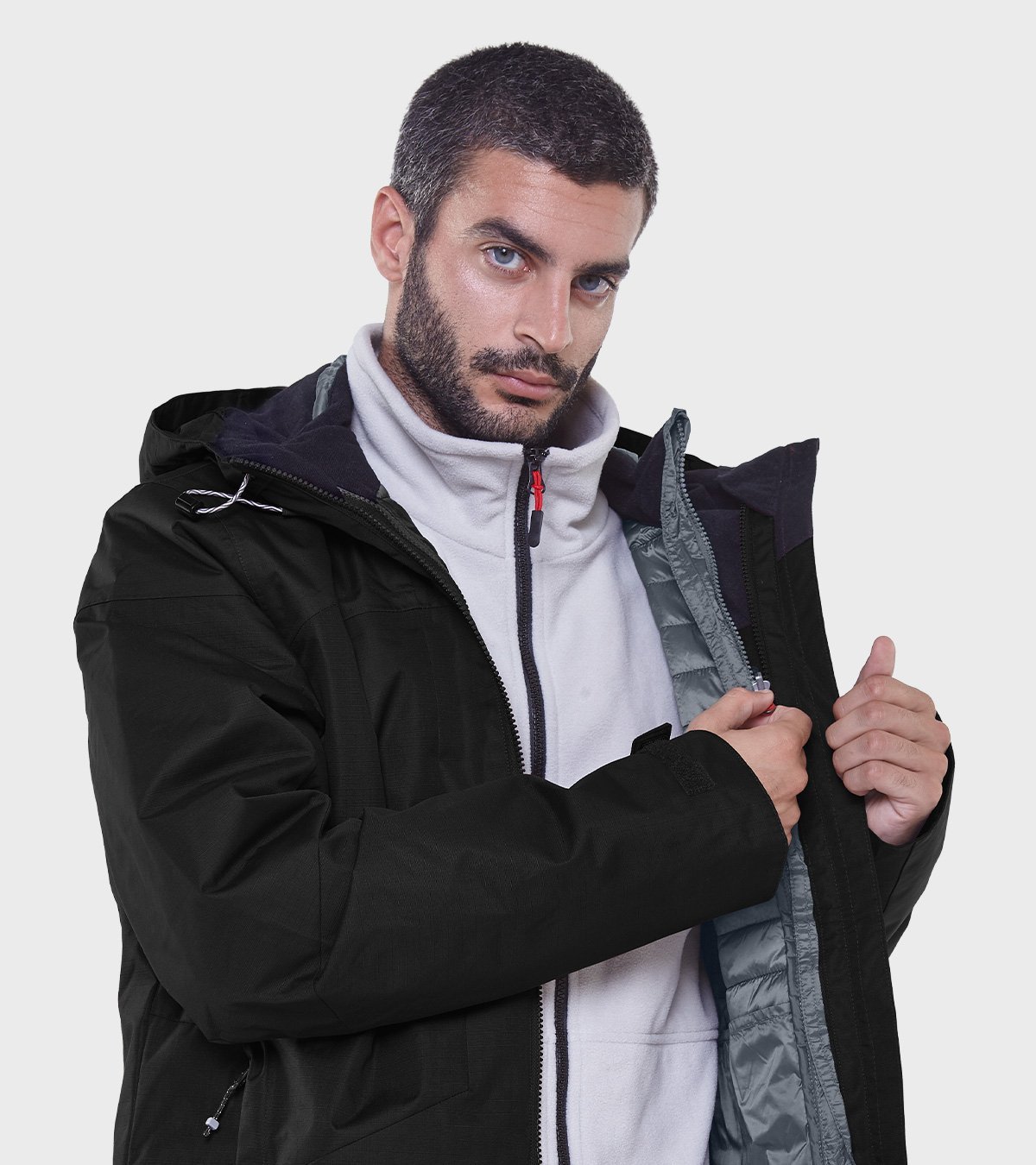 Campera de hombre Eros 3en1