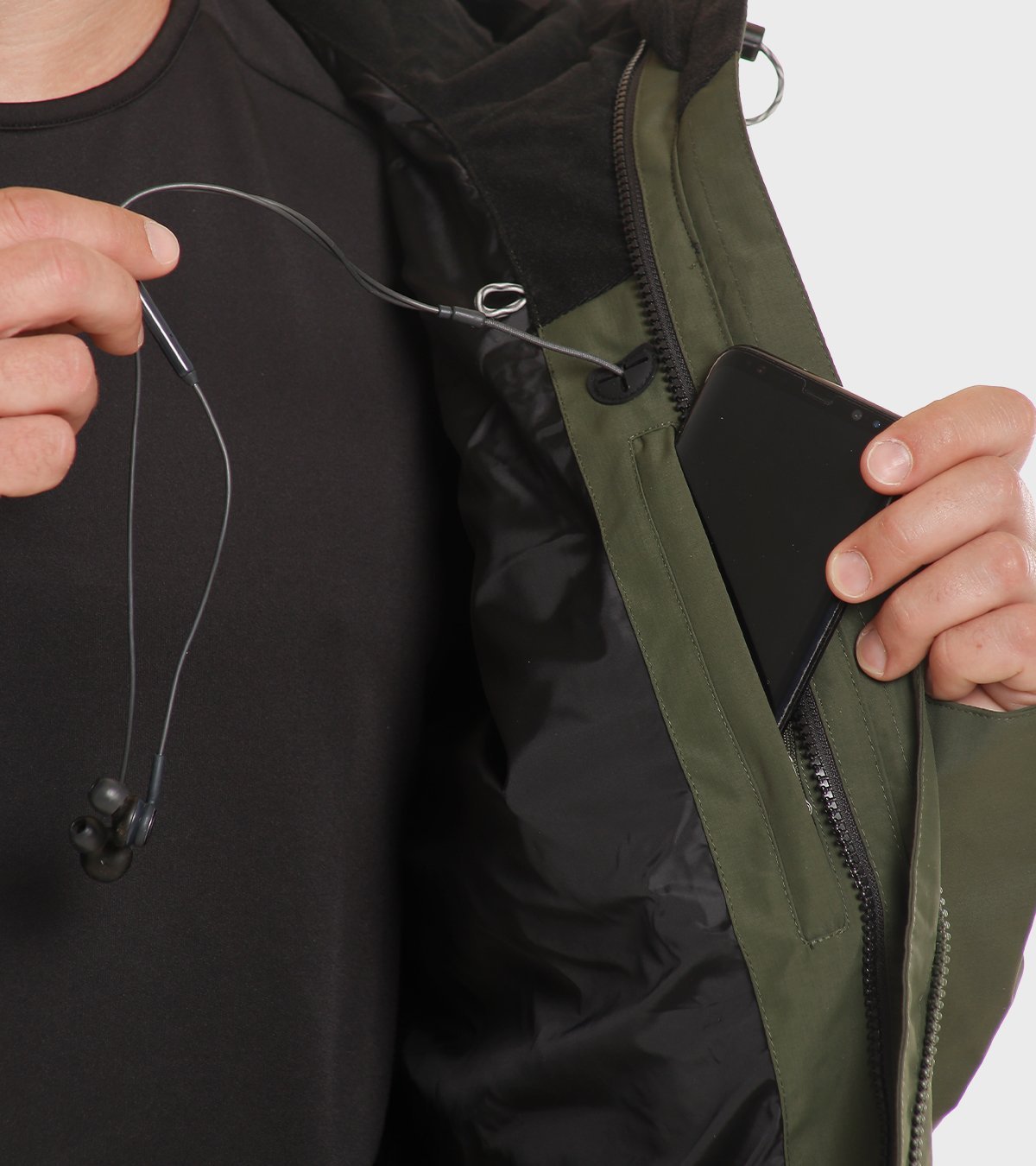 Campera de hombre Eros 3en1