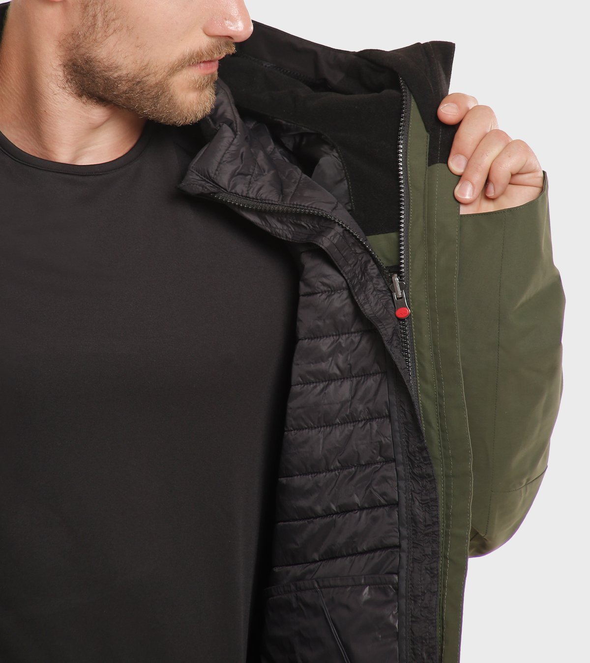 Campera de hombre Eros 3en1