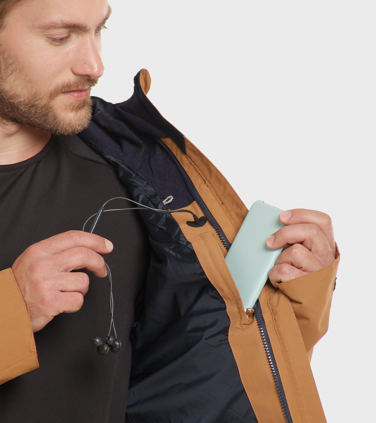 Campera de hombre Eros 3en1