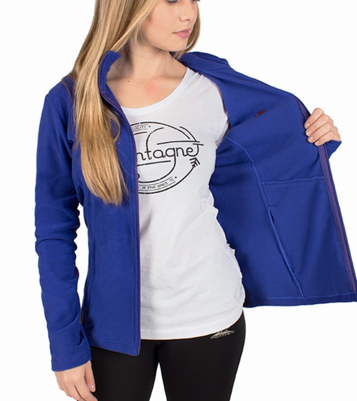 Campera de micropolar de mujer Kelly