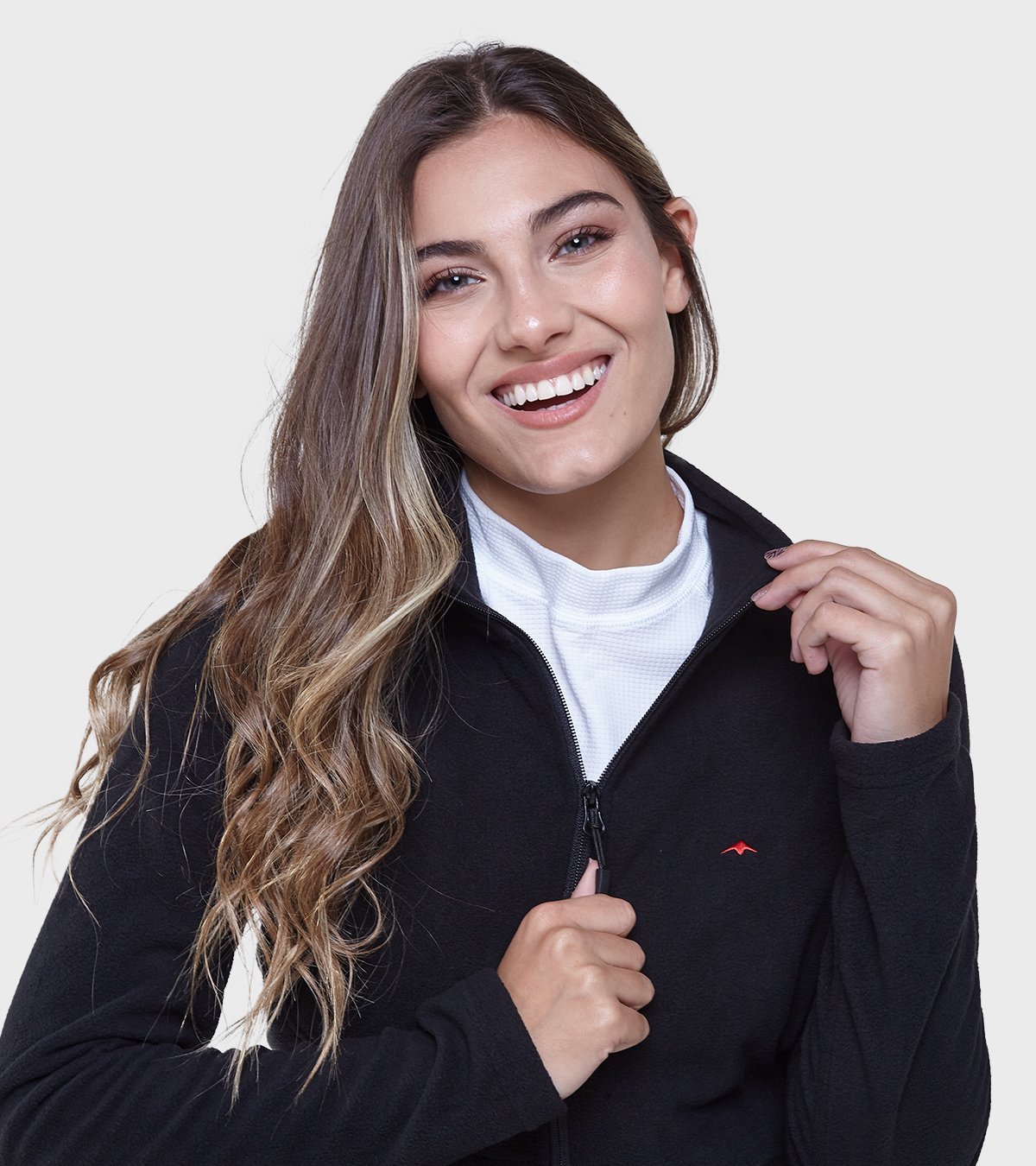Campera de micropolar de mujer Kelly