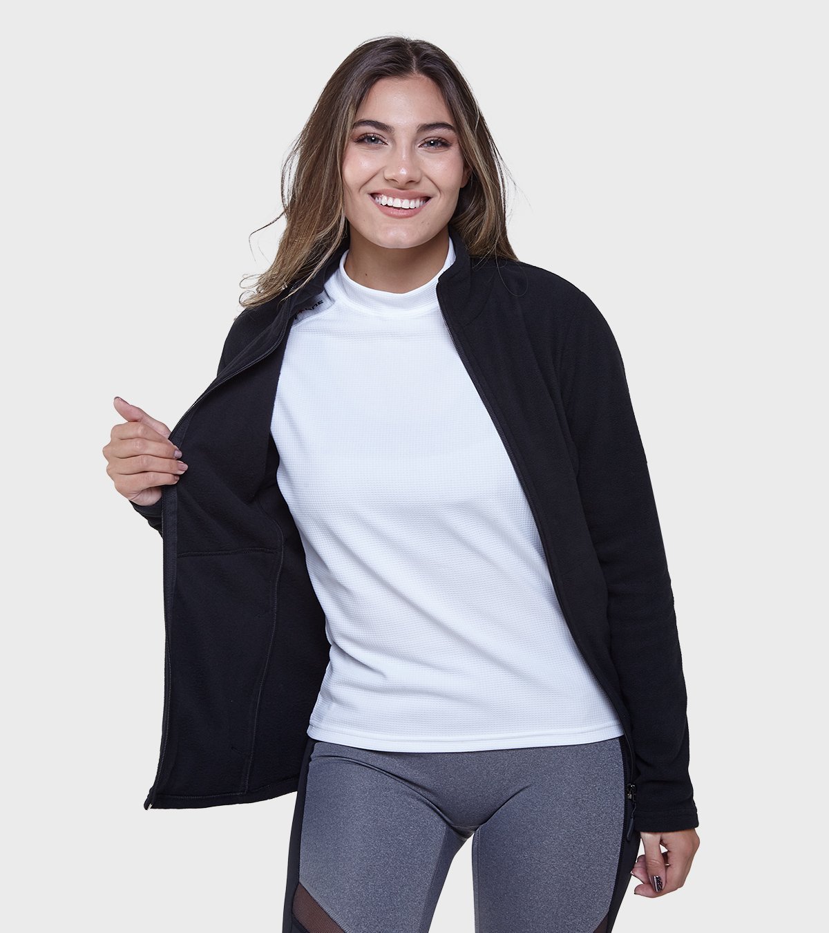 Campera de micropolar de mujer Kelly