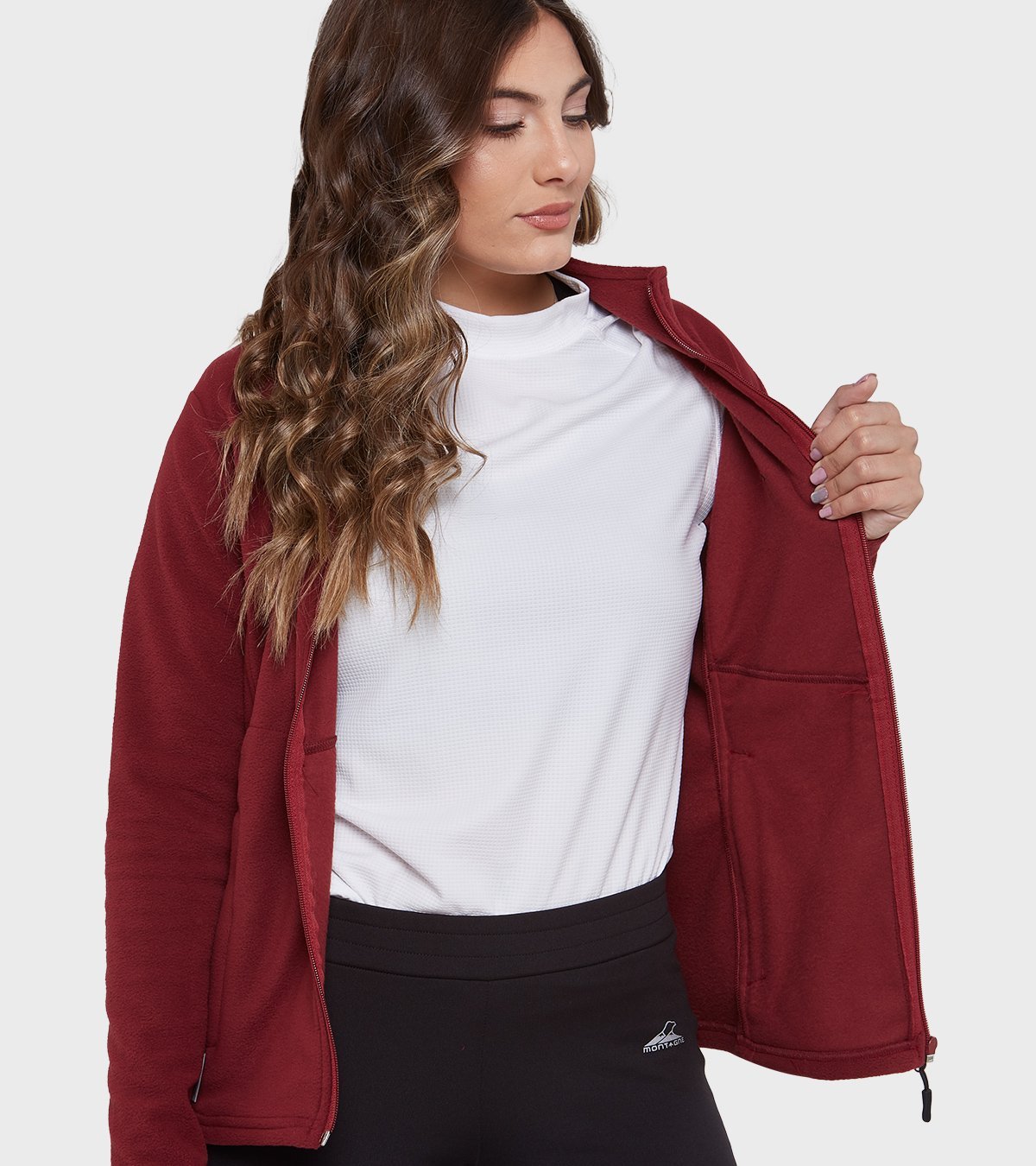 Campera de micropolar de mujer Kelly