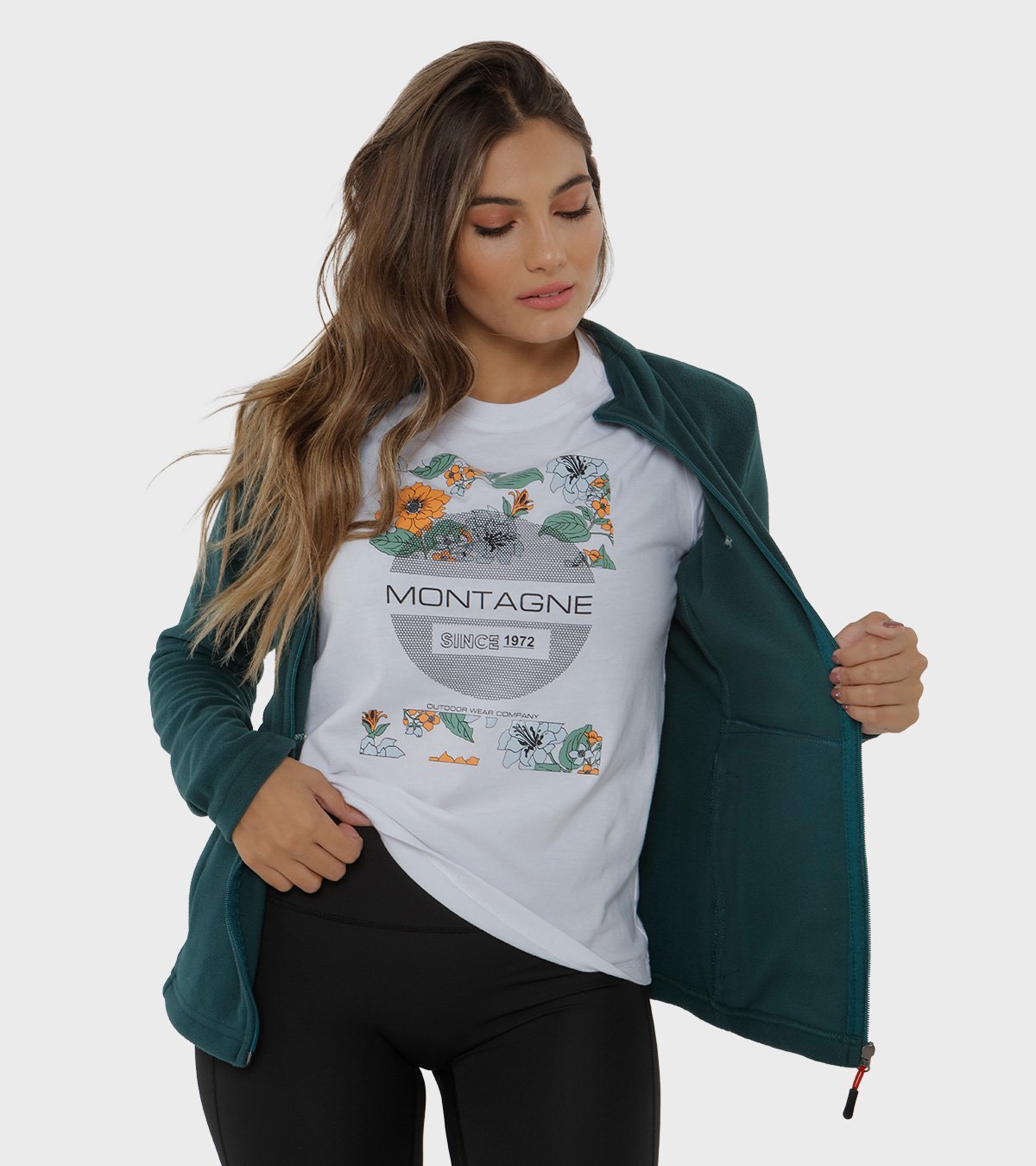 Campera de micropolar de mujer Kelly