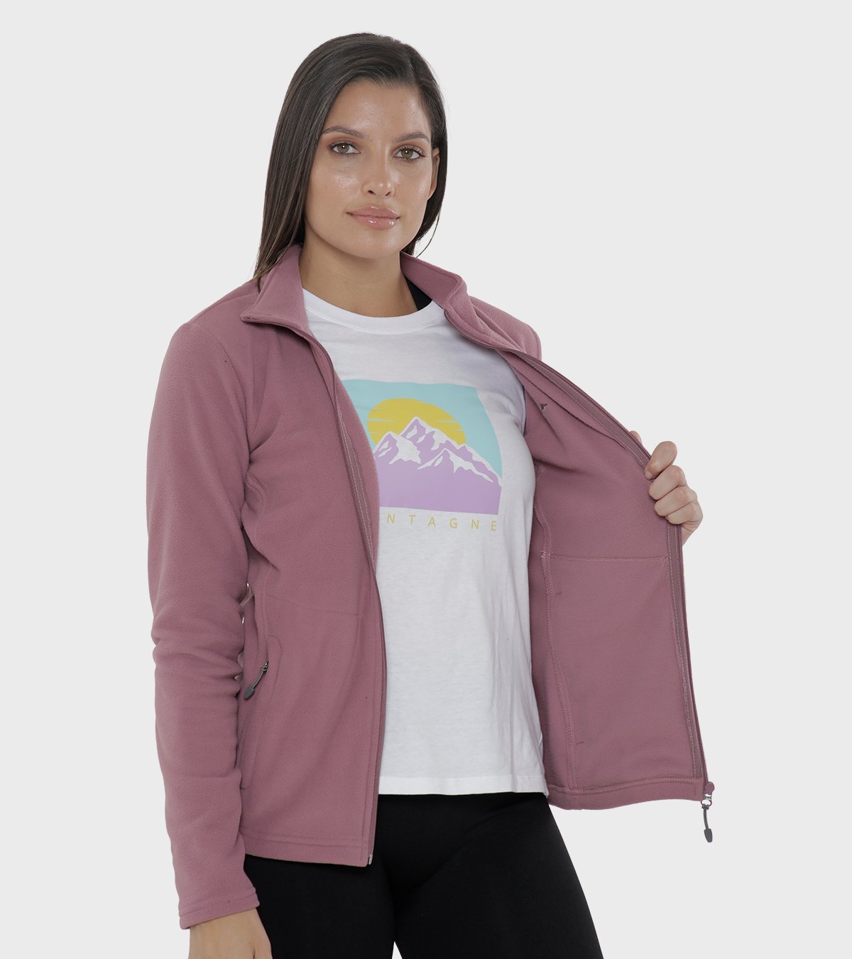 Campera de micropolar de mujer Kelly