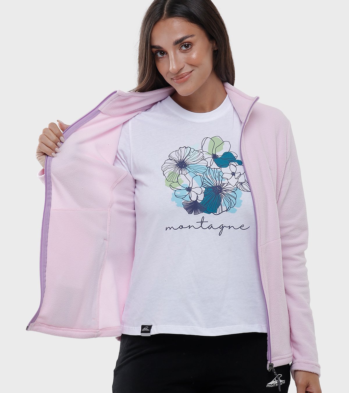 Campera de micropolar de mujer Kelly