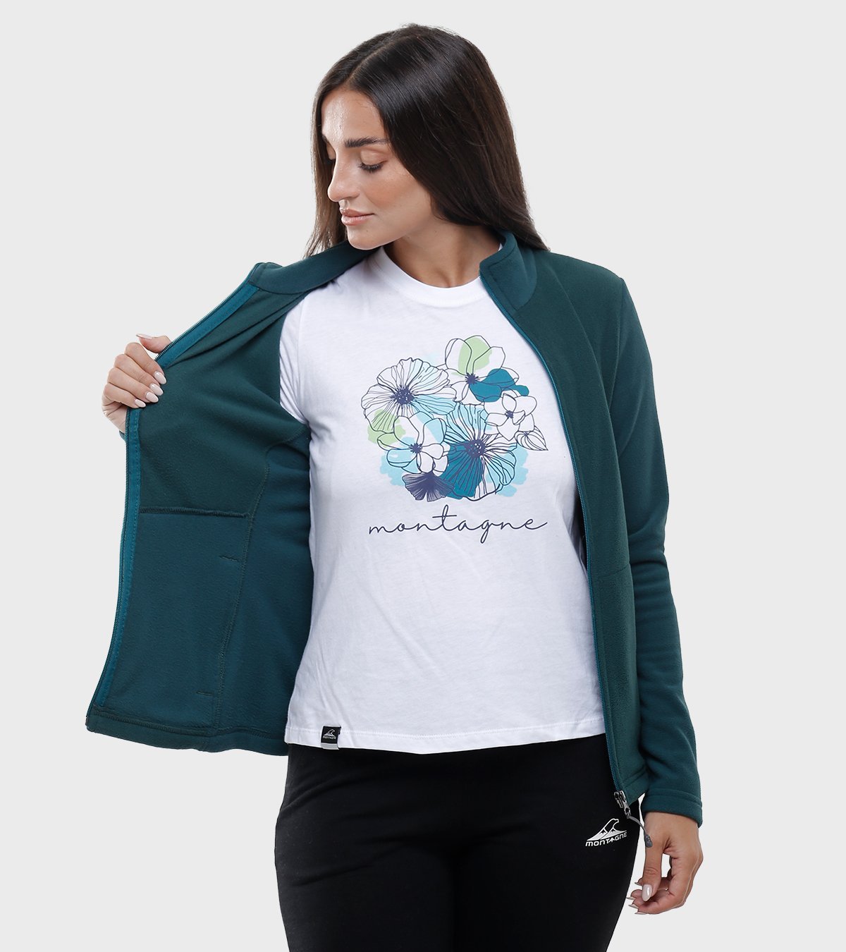 Campera de micropolar de mujer Kelly