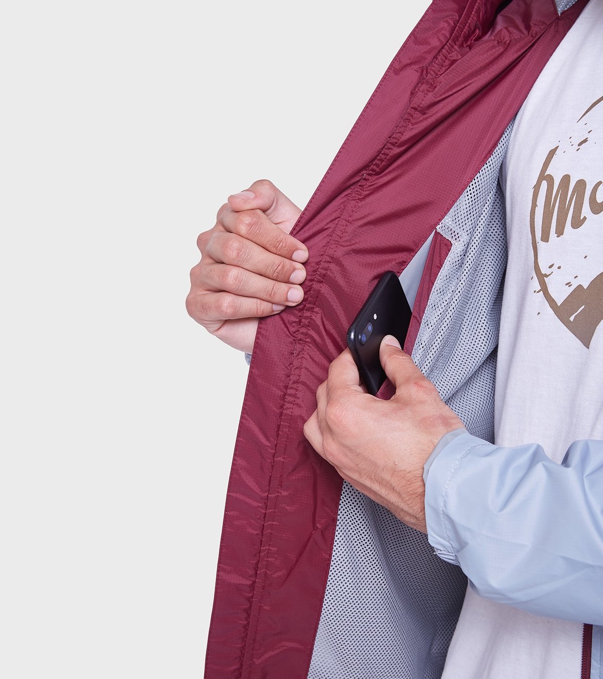 Rompeviento de hombre Davos