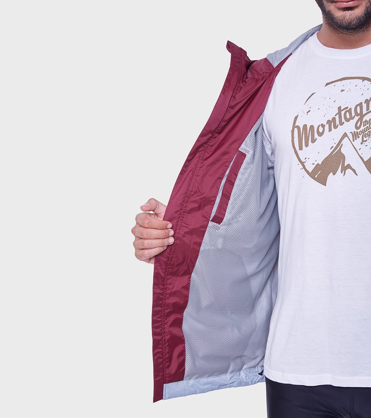 Rompeviento de hombre Davos