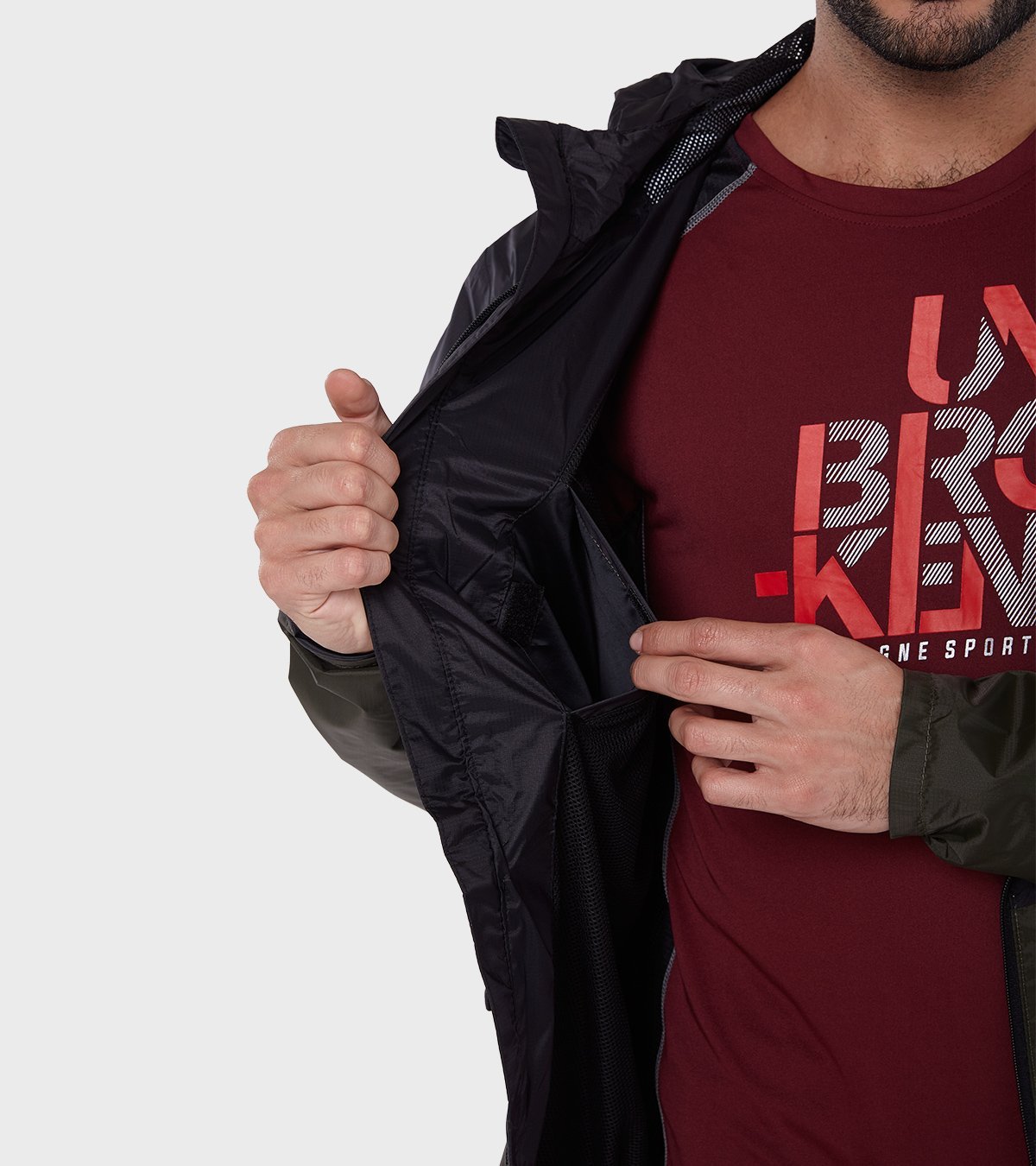 Rompeviento de hombre Davos