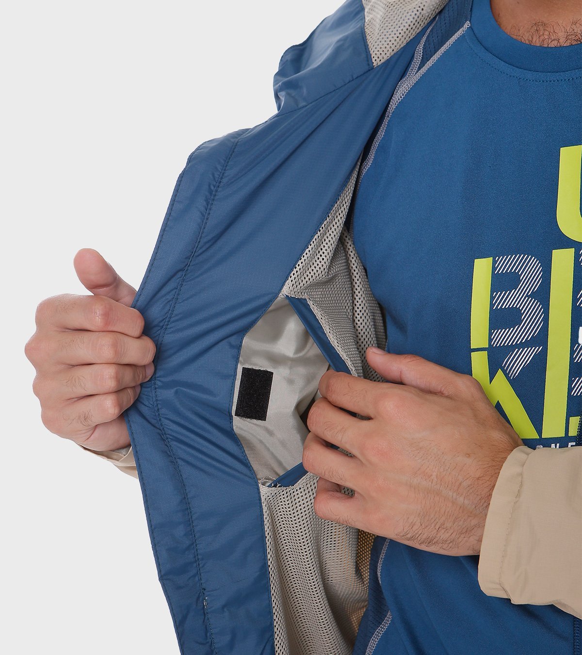 Rompeviento de hombre Davos