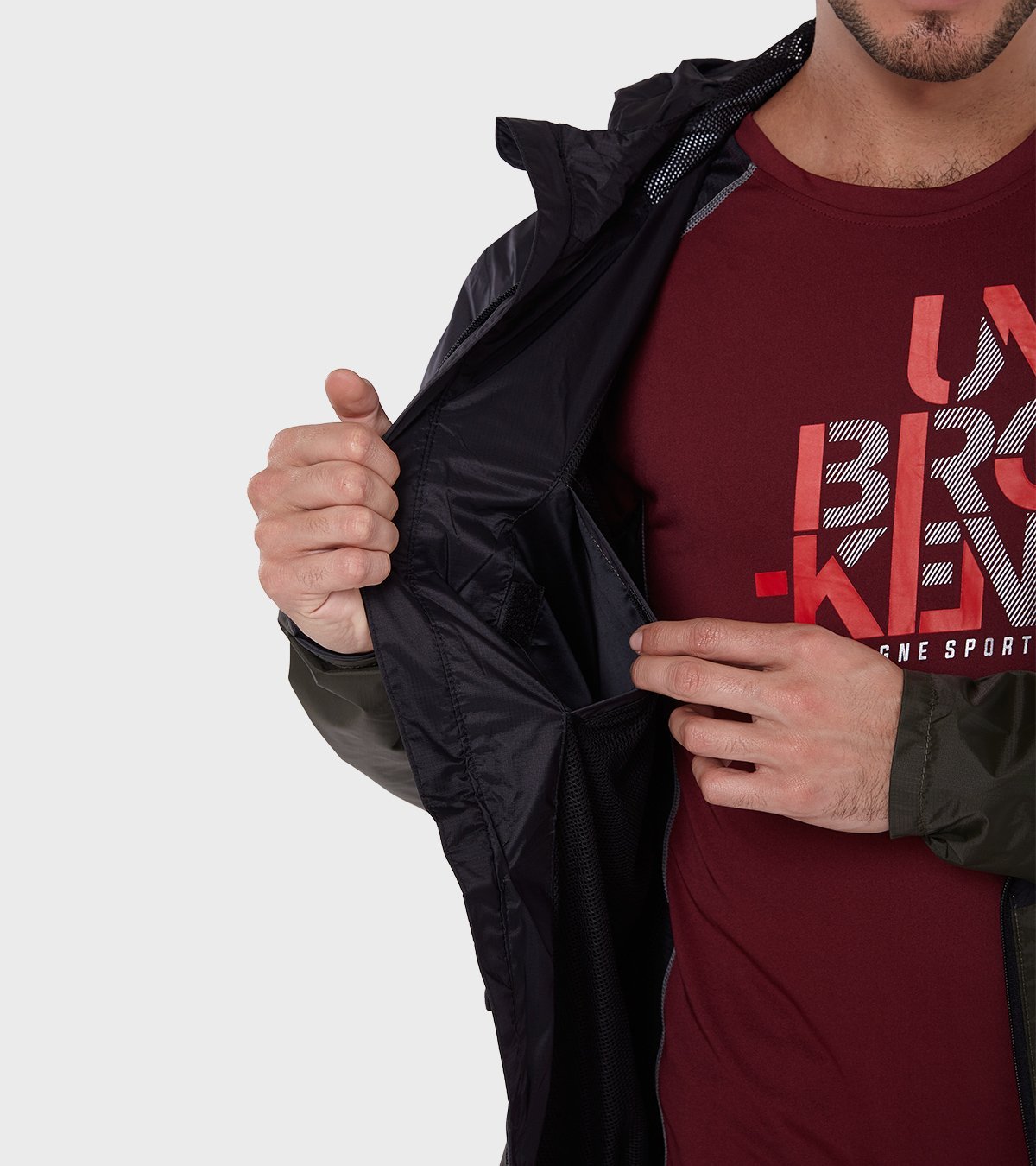 Rompeviento de hombre Davos