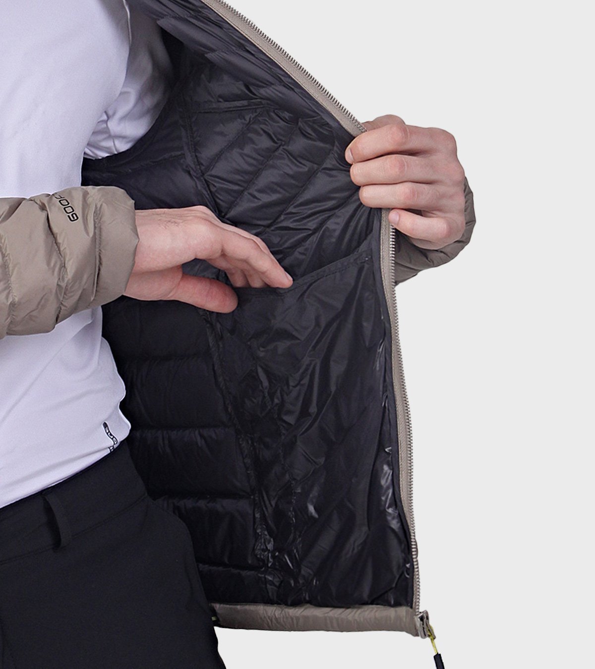 Campera de hombre Novak con capucha