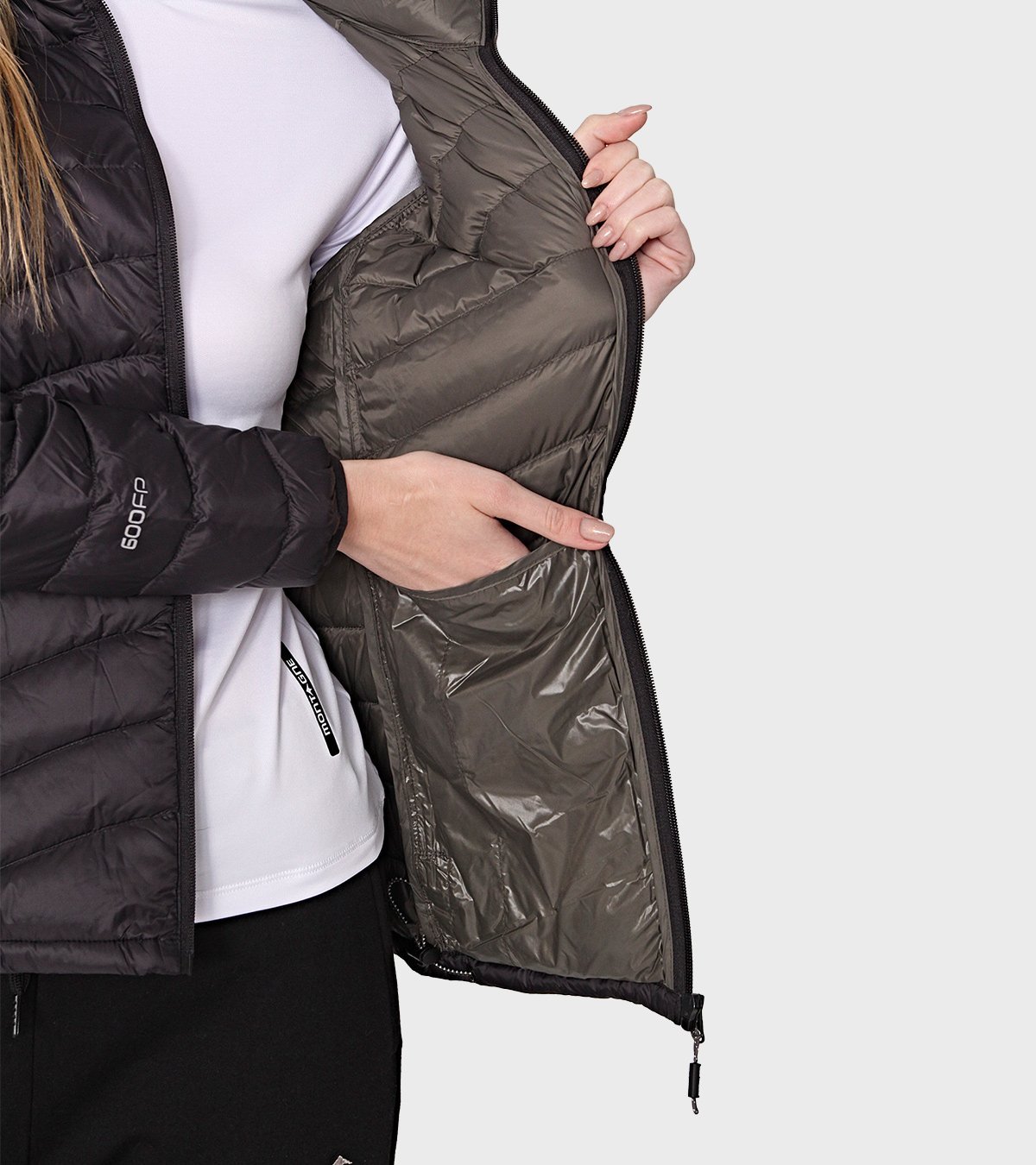 Campera de pluma de mujer Kenly