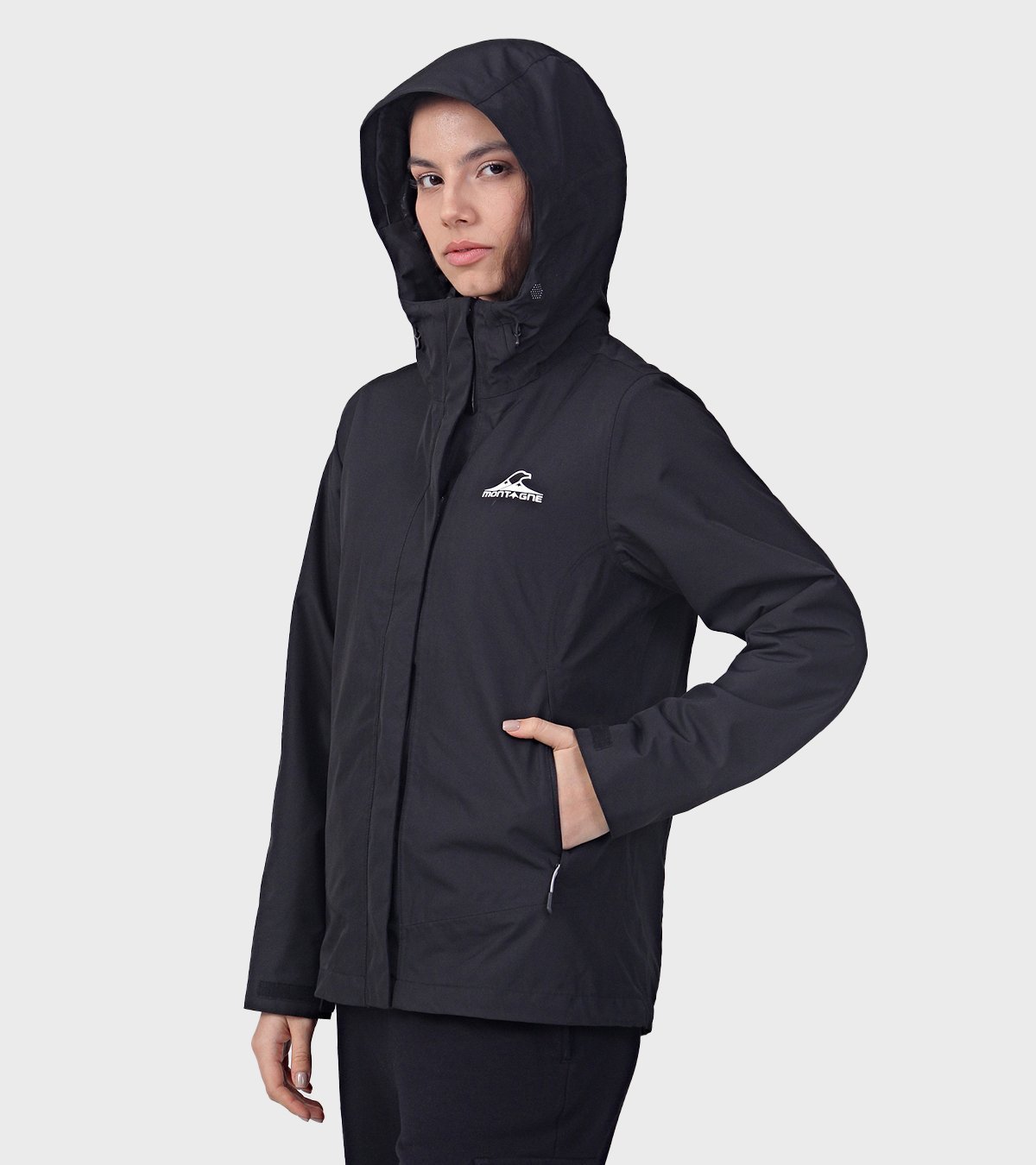 Campera de mujer Riven 3x1