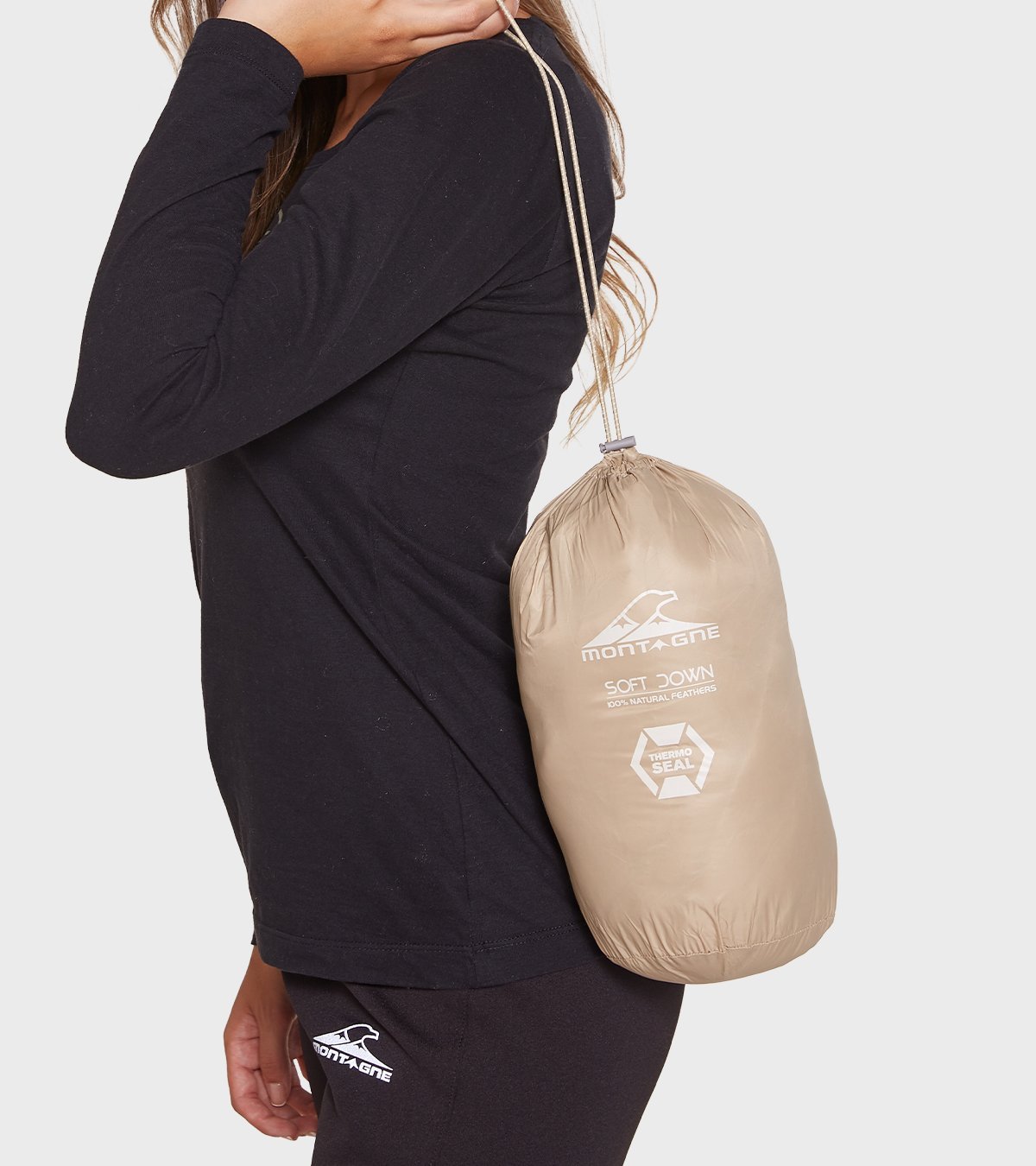 Campera de plumas de mujer Omega Pro