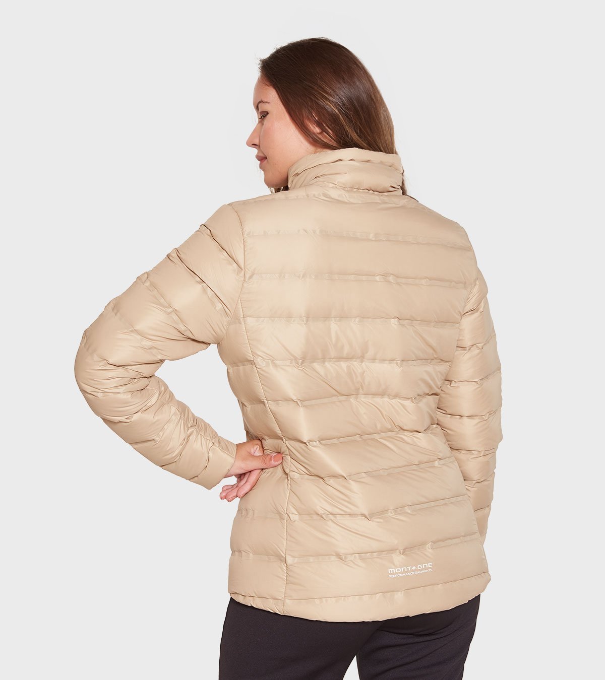 Campera de plumas de mujer Omega Pro