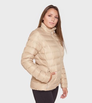 Campera de plumas de mujer Omega Pro