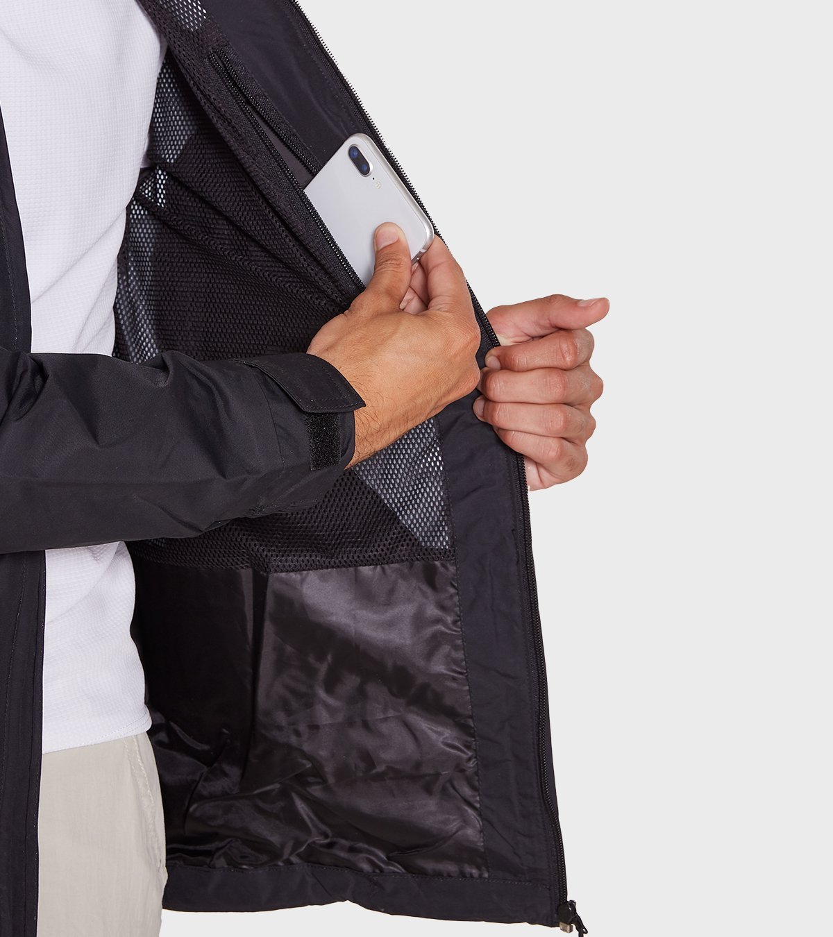 Rompeviento de hombre Nix con red