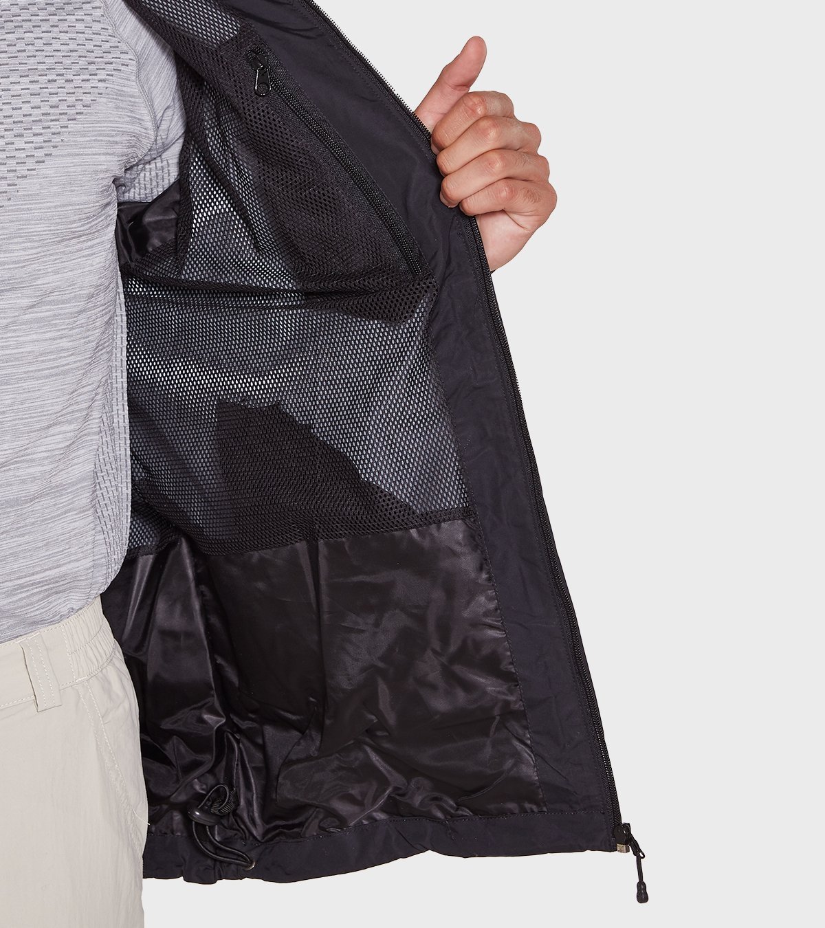 Rompeviento de hombre Nix con red