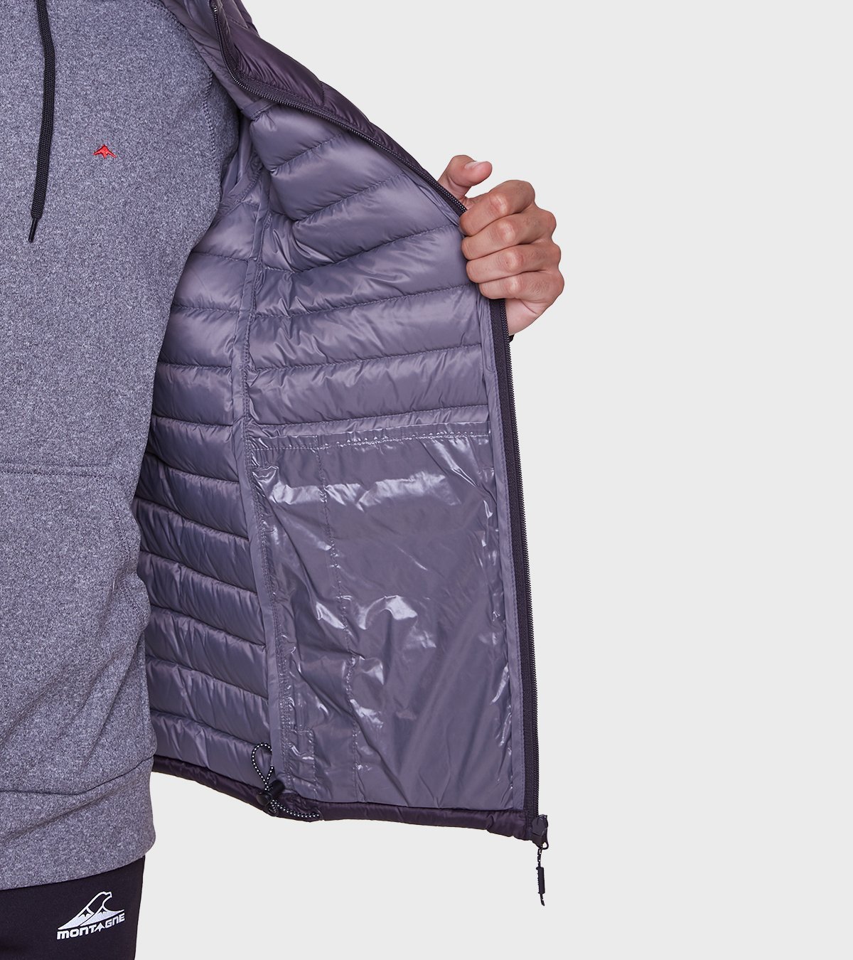 Campera de pluma de hombre Logan