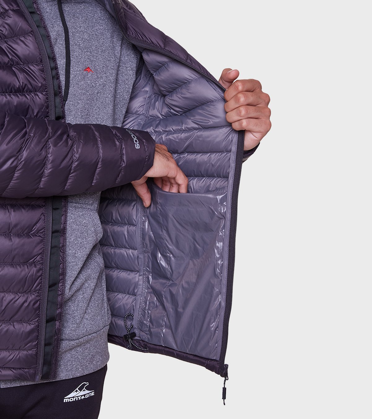 Campera de pluma de hombre Logan