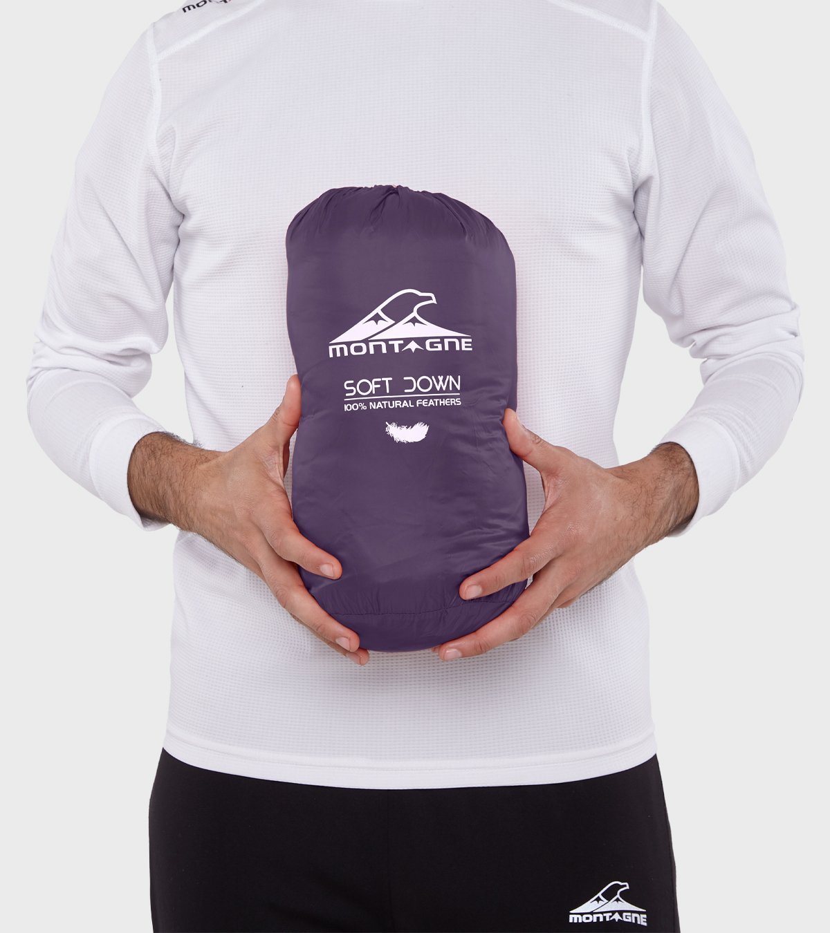 Campera de pluma de hombre Logan