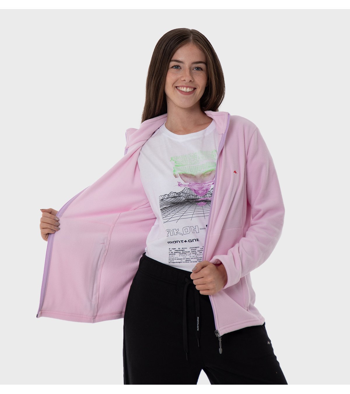 Campera de micropolar de mujer Kelly