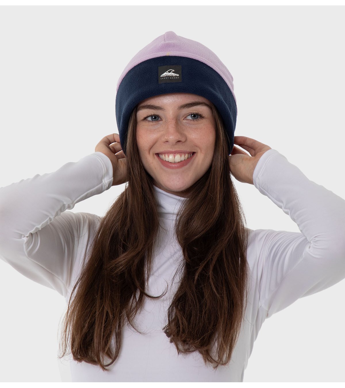 Gorro fleece reversible polar