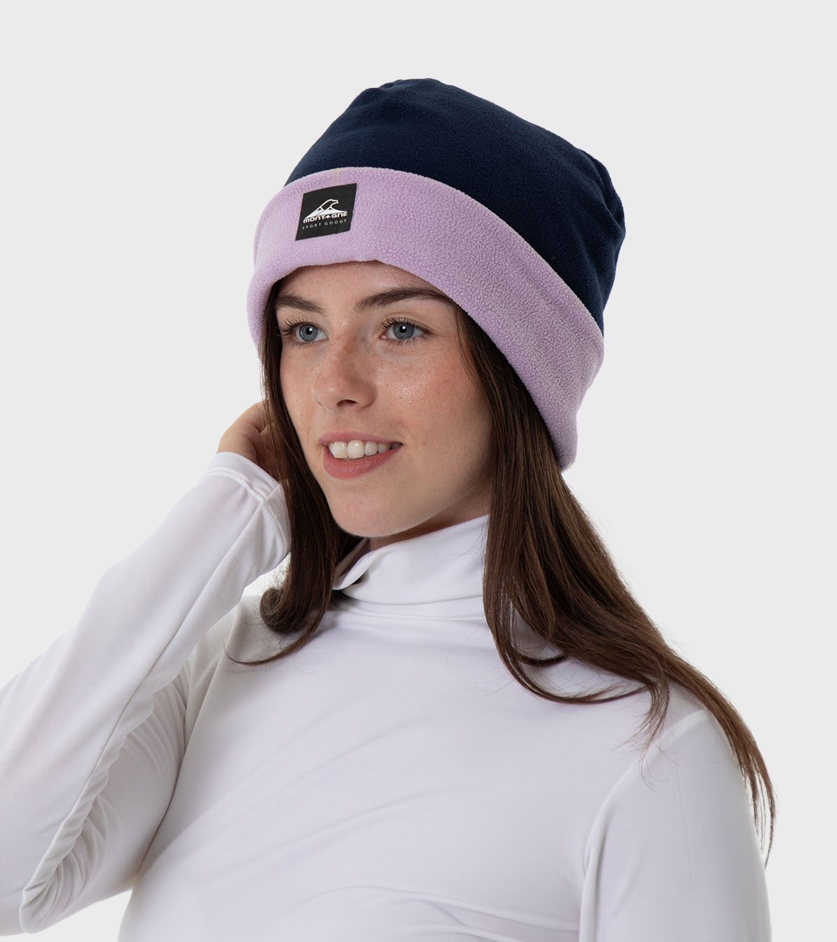 Gorro fleece reversible polar