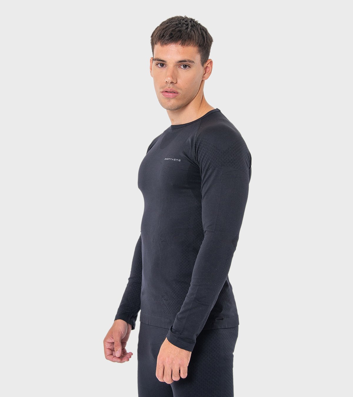 Camiseta t&eacute;rmica de hombre sin costuras Brenner