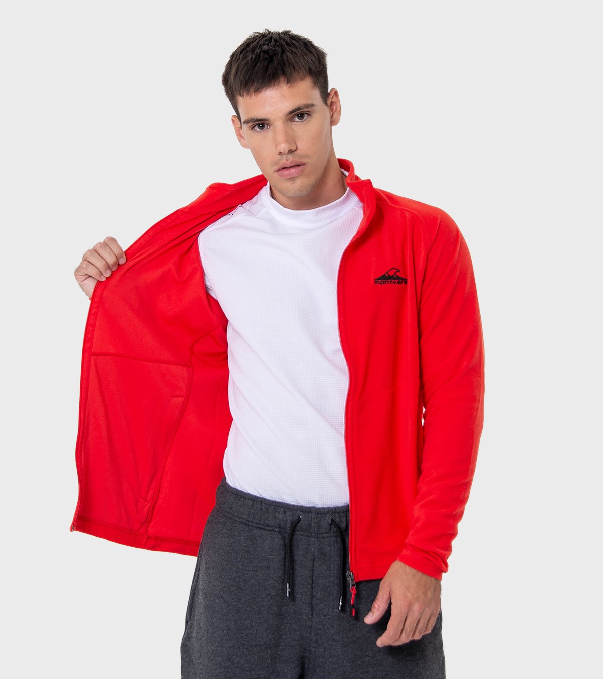 Campera de hombre de micro polar Conor