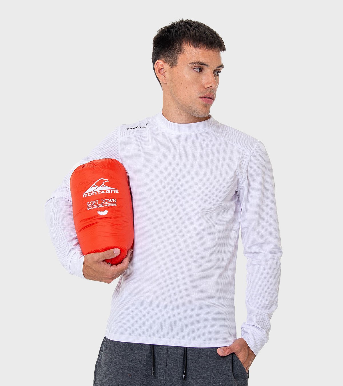 Campera de pluma de hombre Logan