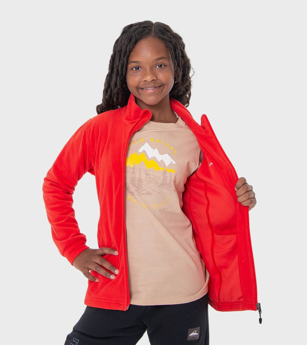 Campera polar de ni&ntilde;os Maitena Teens