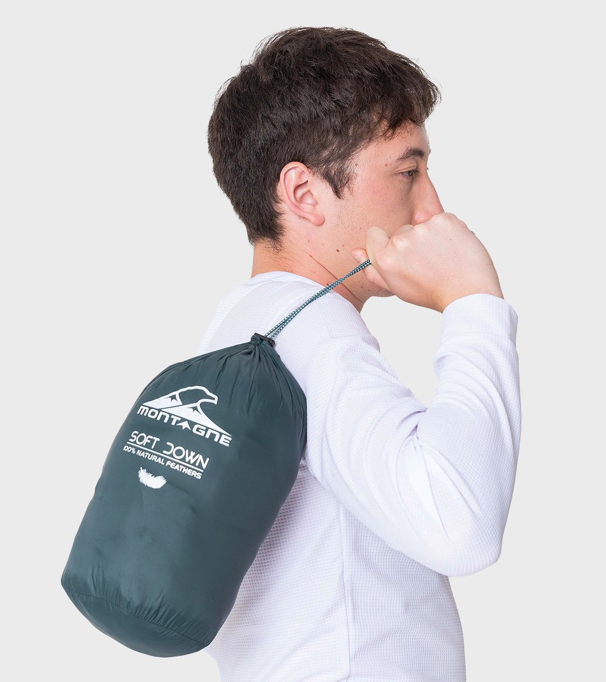 Campera de pluma de hombre Logan