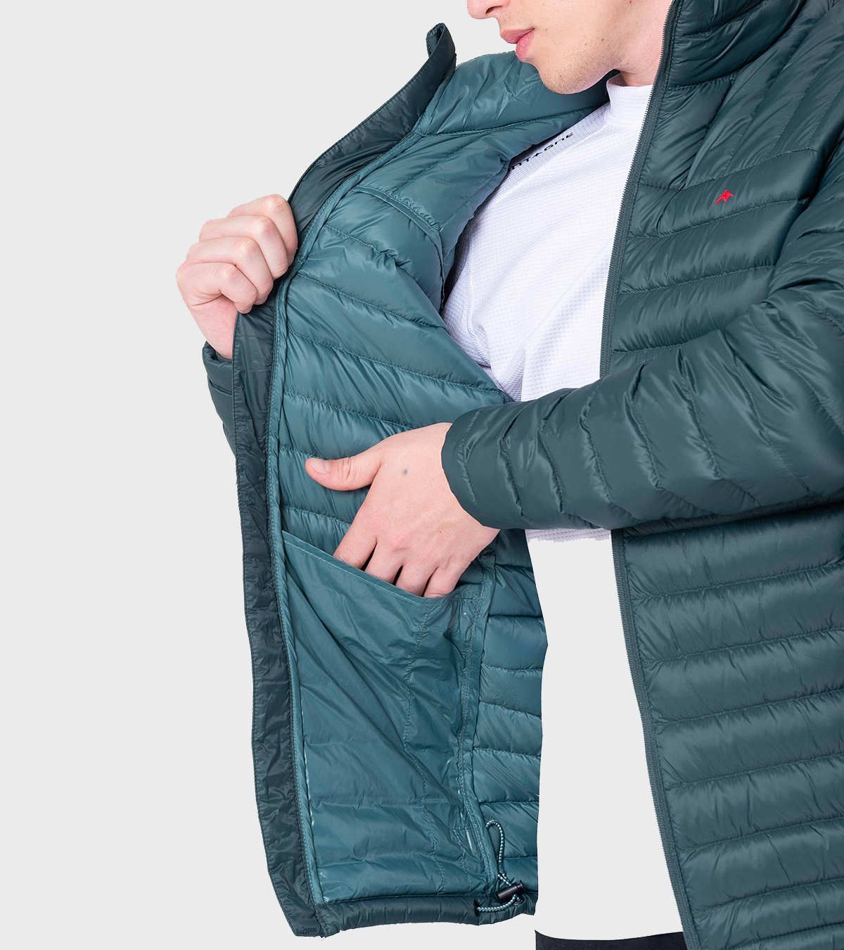 Campera de pluma de hombre Logan