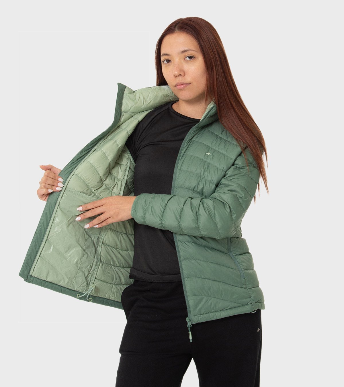 Campera de pluma de mujer Kenly