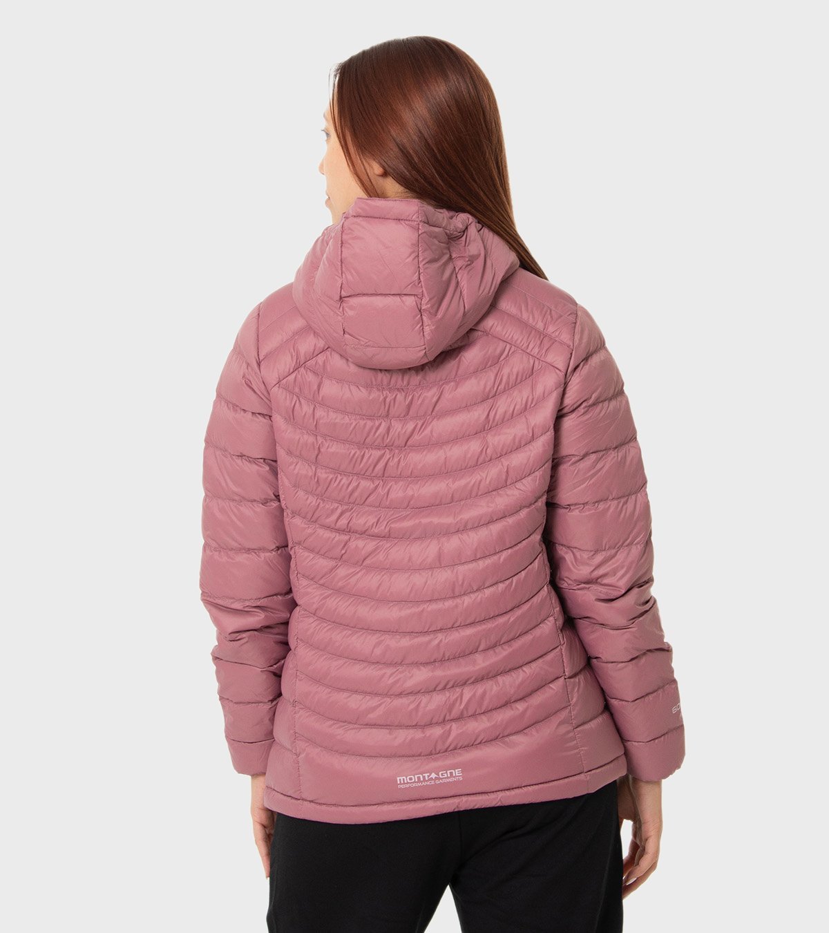 Campera de pluma de mujer Kenly con capucha