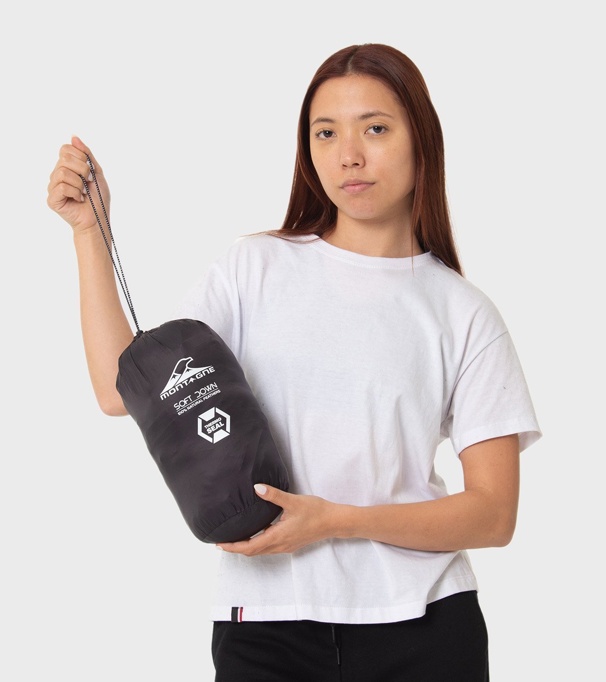 Campera de plumas de mujer Omega Pro