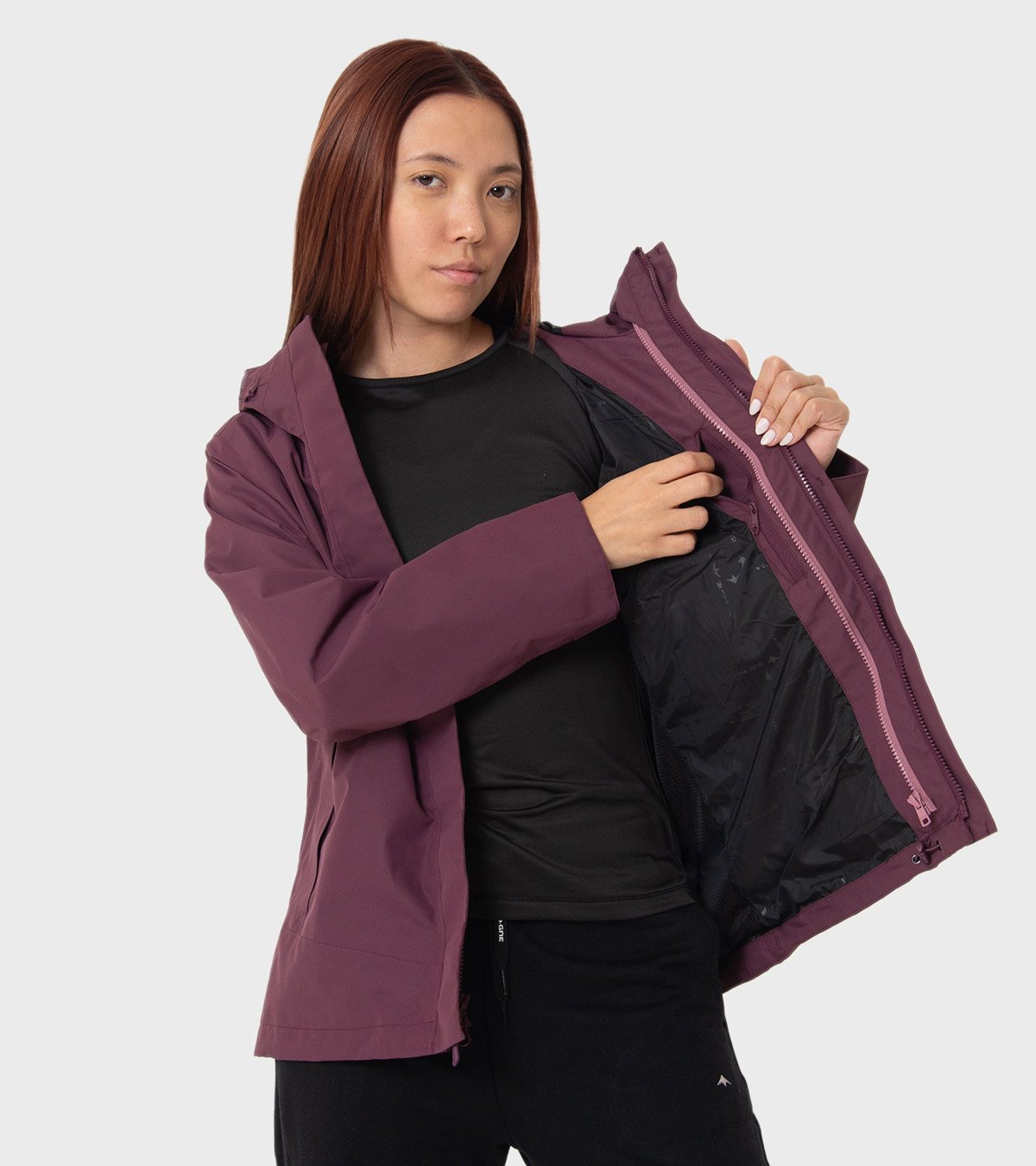 Campera de mujer Riven 3x1