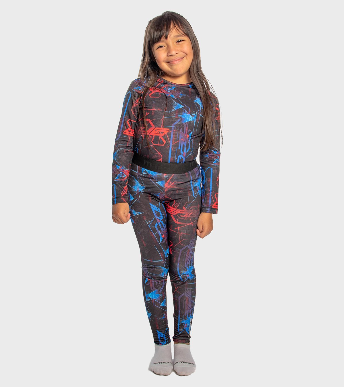 Pantalón térmico de niños Rodeo Print