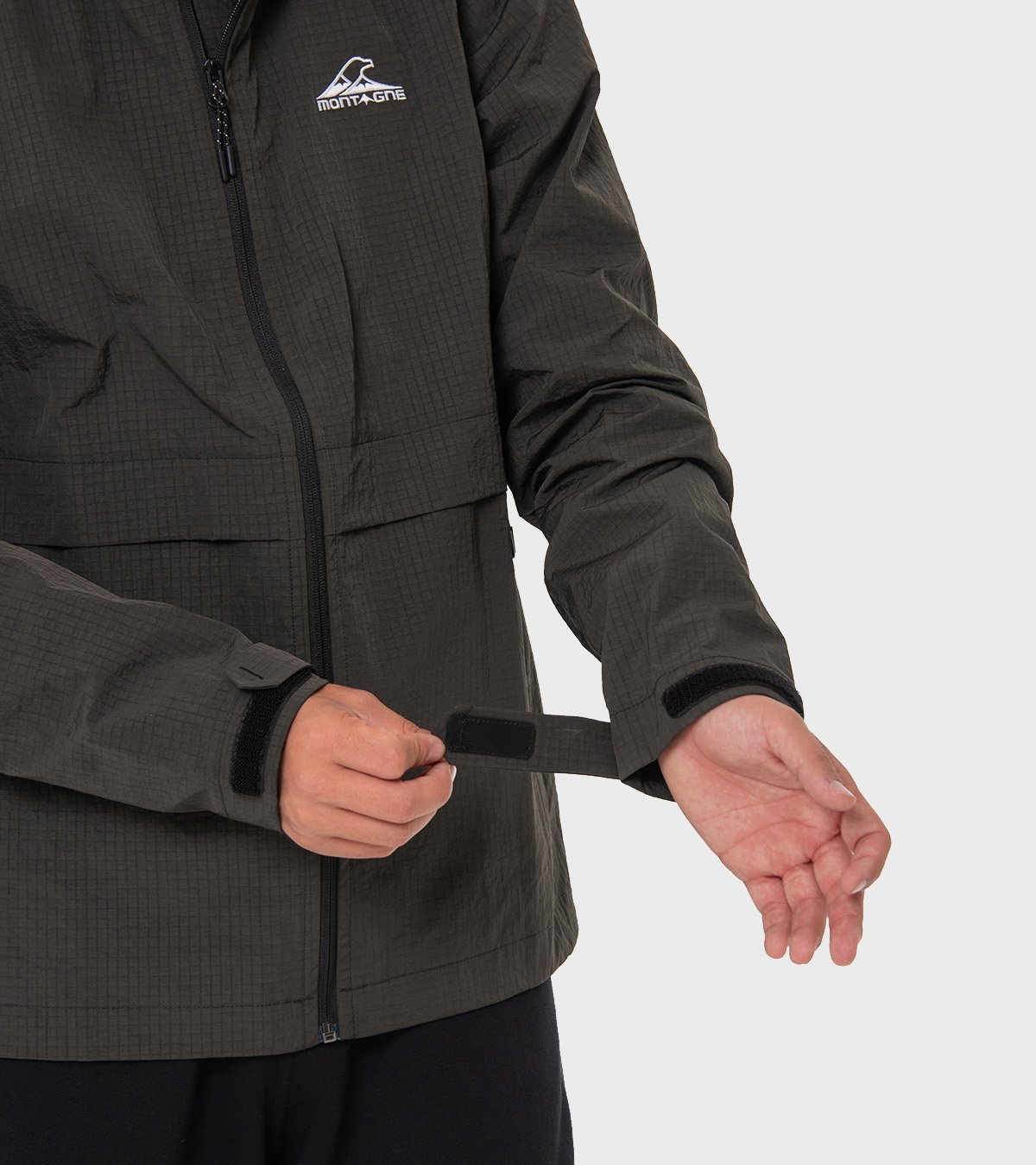 Rompeviento de hombre Crater