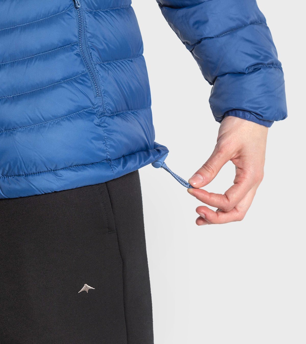 Campera de pluma de mujer Kenly con capucha