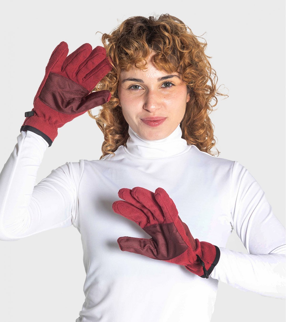 Guantes Fleece con refuerzo