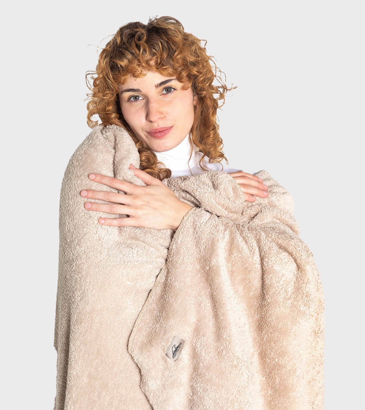 Manta de corderito mediana