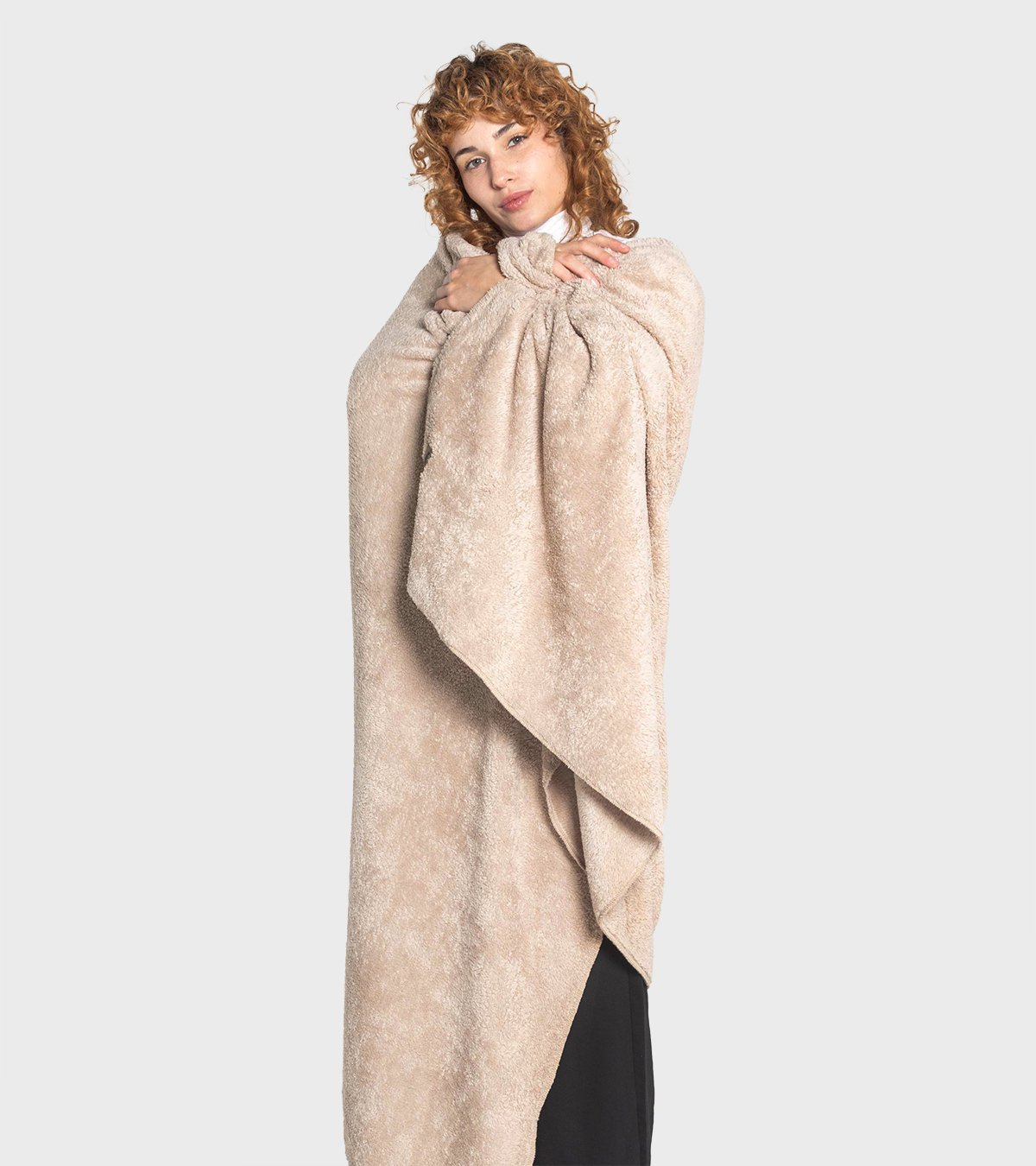 Manta de corderito mediana