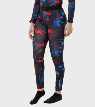 Pantalón térmico de mujer Aspen Print