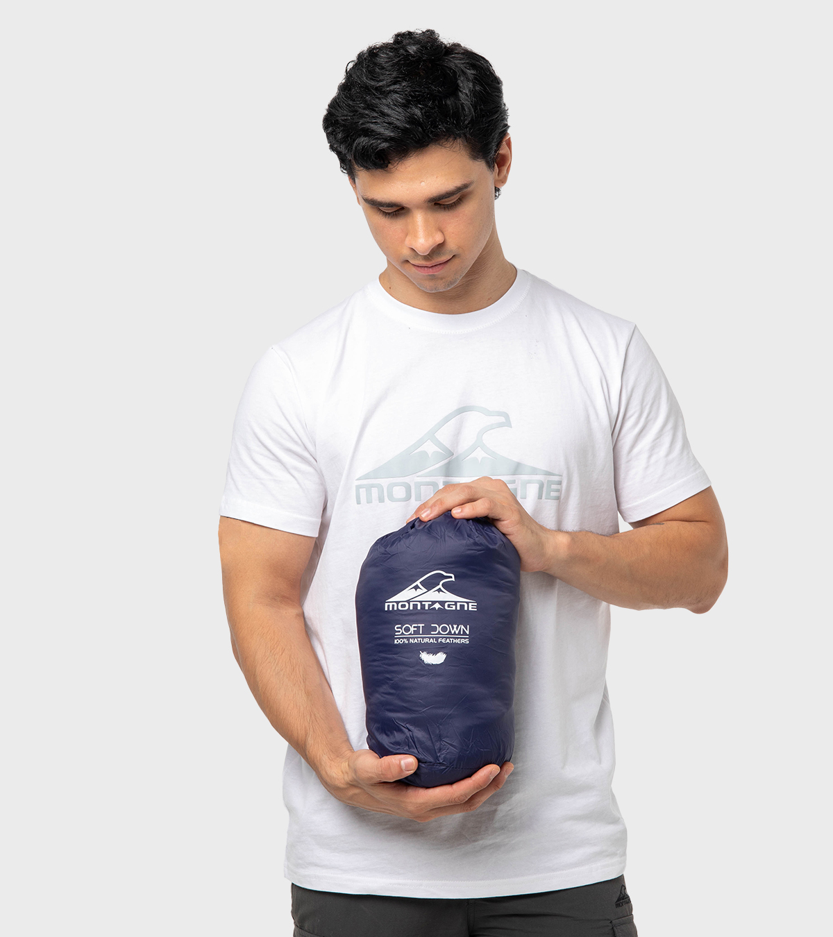 Campera de pluma de hombre Logan